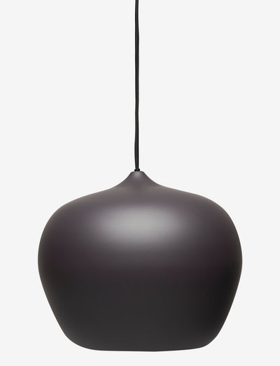 Apple medium pendant - lustras - matt black