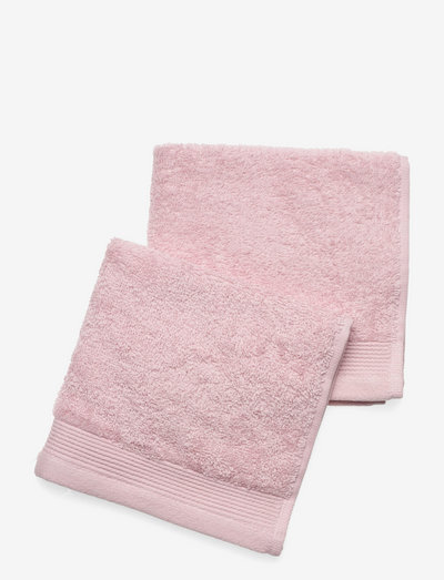 humble LIVING Face cloth, 2-pack - sejas dvieļi - light pink
