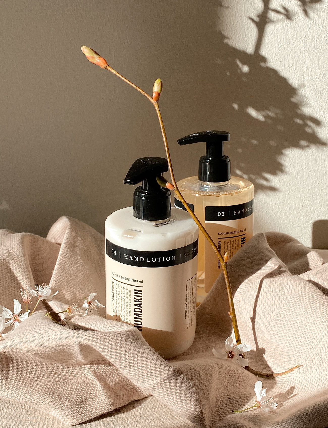 Humdakin 03 Hand Lotion - Peony & Cranberry, 300 ml, Nude, Håndpleje > Håndcreme, Dame