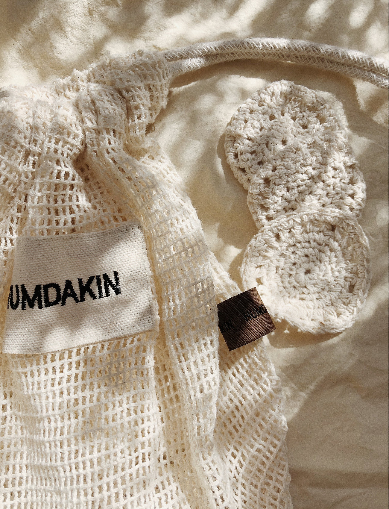 Humdakin Knitted Cotton Pads Makeup remover