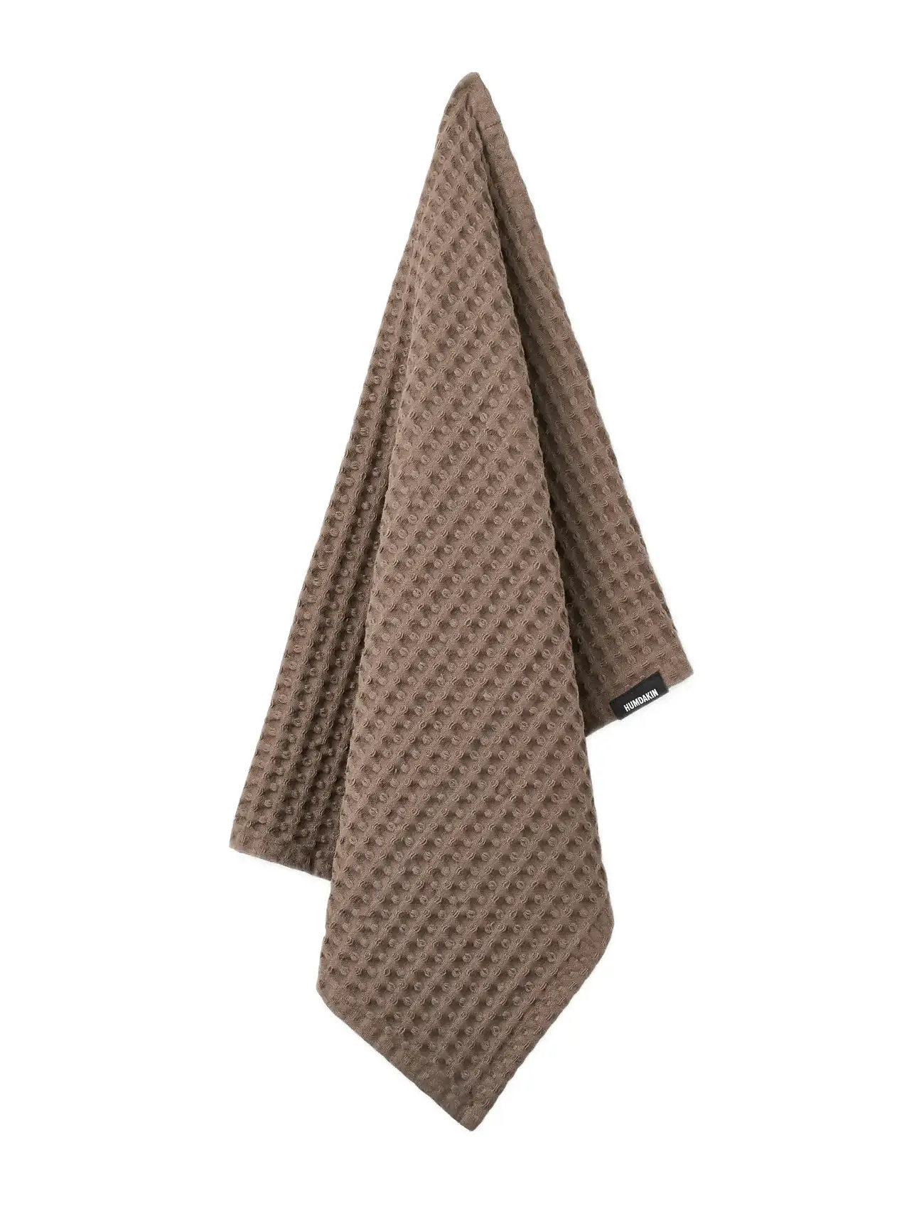 Humdakin Waffle Hand Towel, One Size, Brown, Tekstiler Til Badeværelset > Håndklæder, Unisex