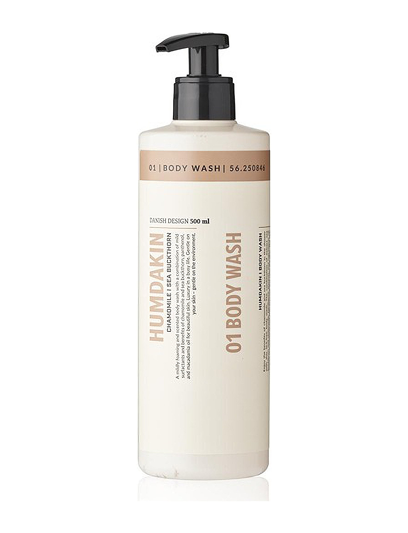 01 Body Wash 500 Ml. Shower Gel Badesæbe Nude Humdakin