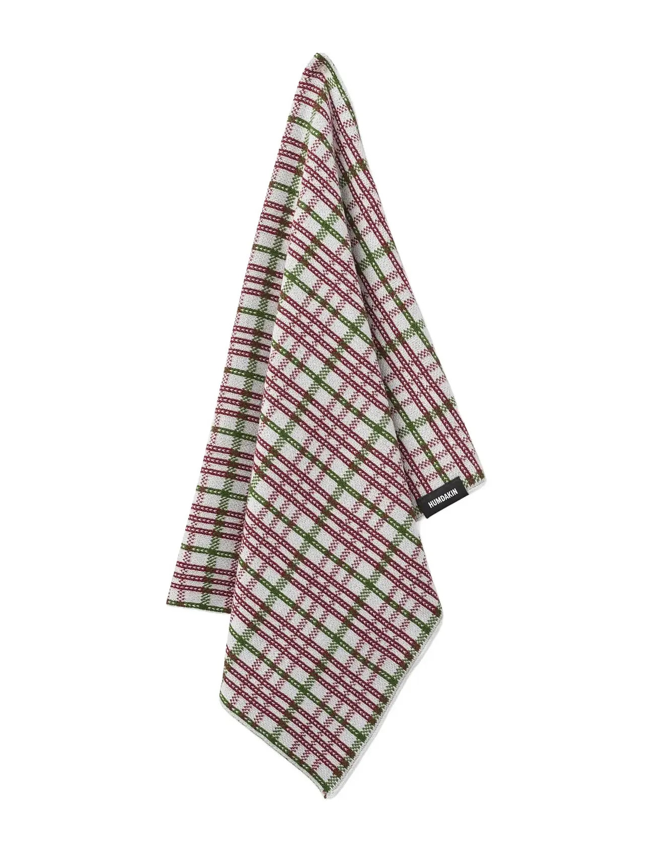 Humdakin Knitted Kitchen Towel, 45X70 cm, Red, Køkkentekstiler > Køkkenhåndklæder, Unisex