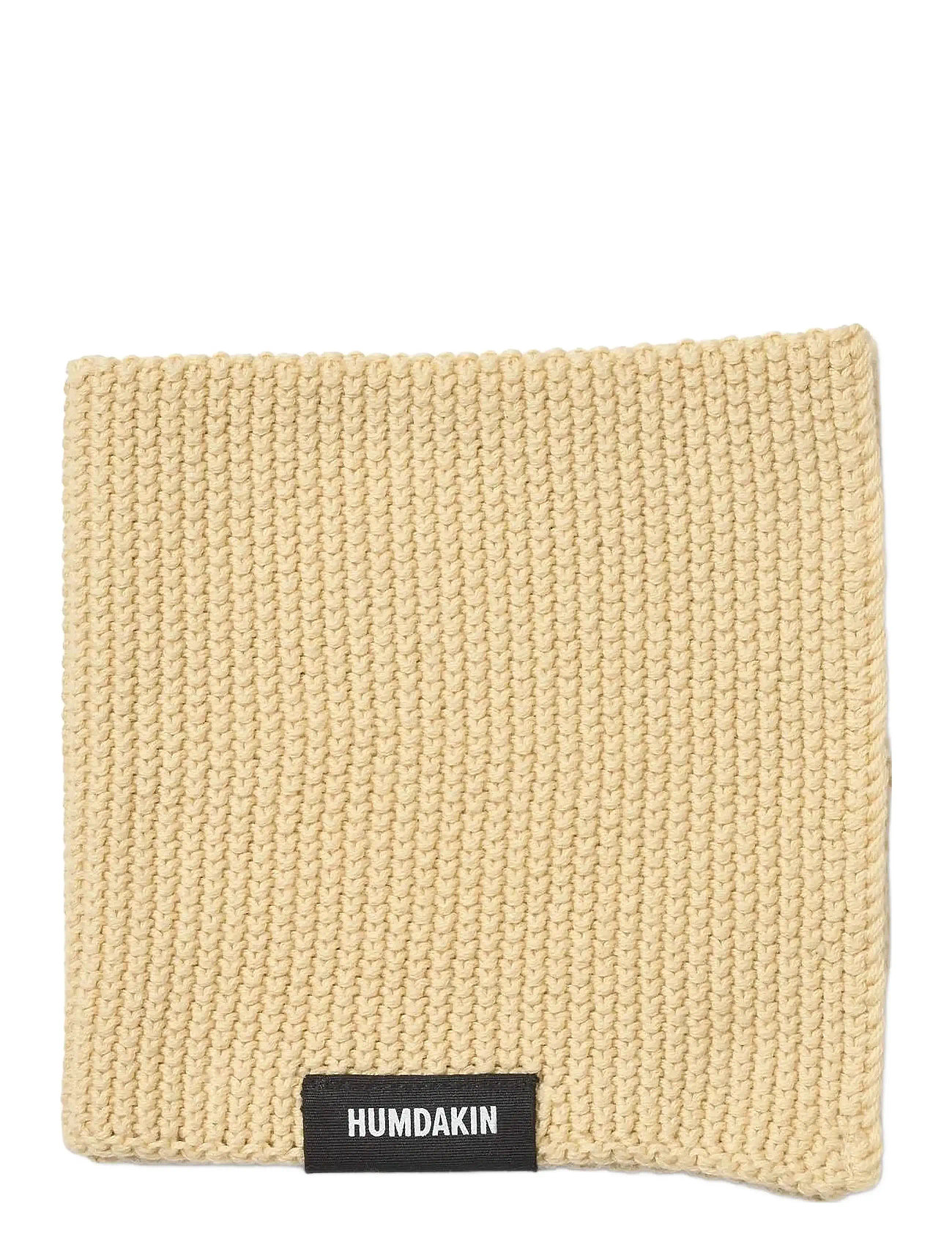 Humdakin Knitted Dishcloth, 28X 28 cm, Yellow, Opvask > Klude Og Opvaskebørste, Unisex