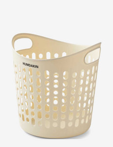 Laundry basket -  recyclable plasti - tvättkorgar - natural