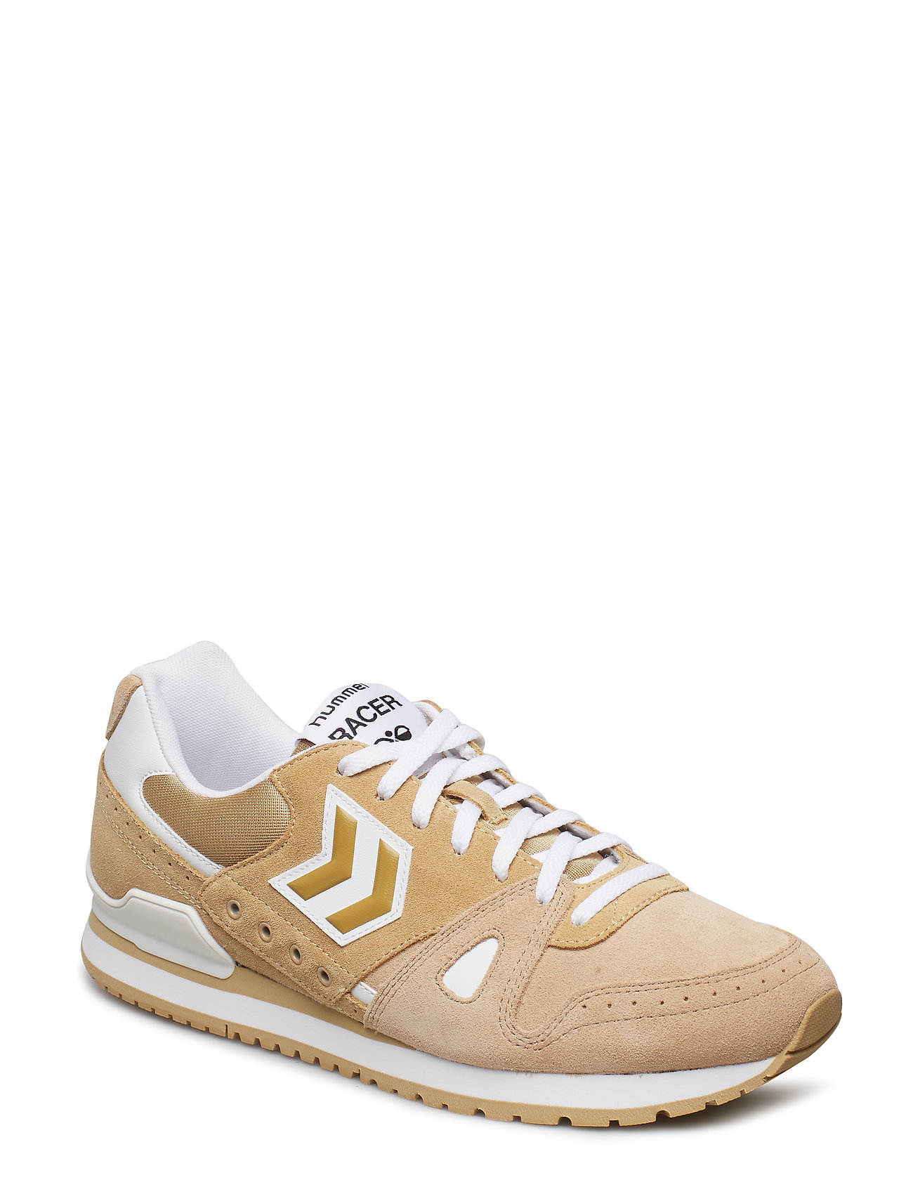 Marathona Lage Sneakers Beige Hummel Hive hummel hive kopen in de aanbieding