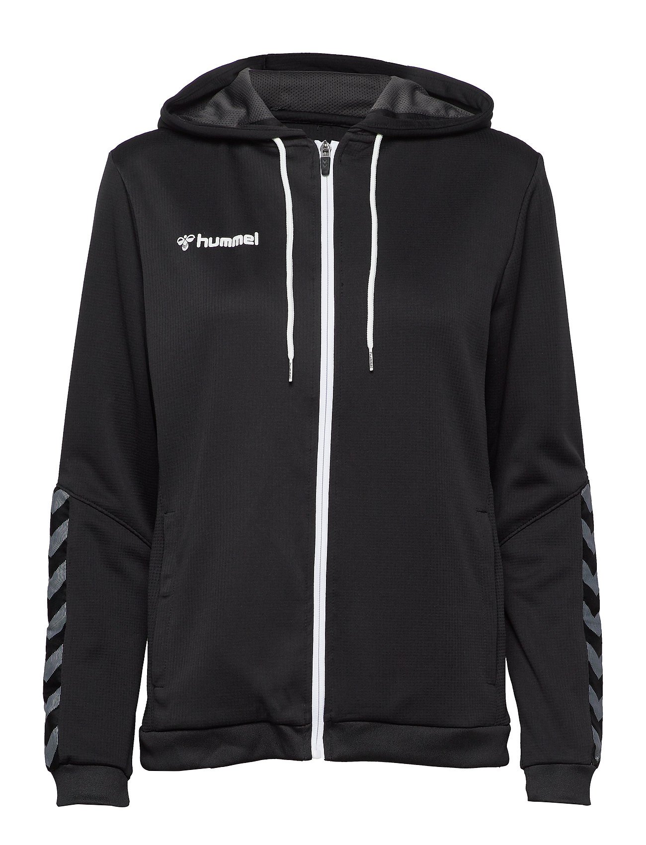 polyester zip hoodie