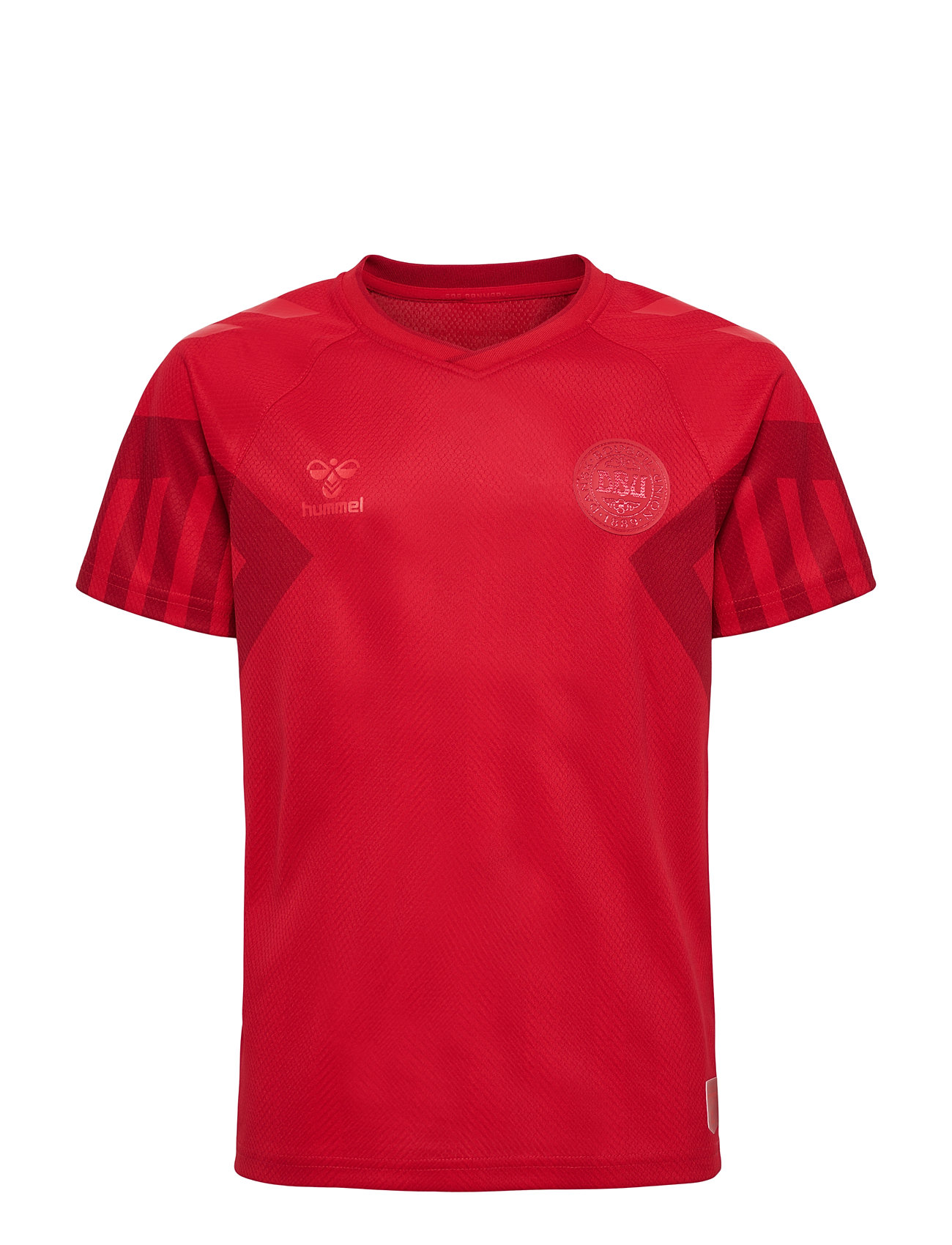 Dbu 22 Landsholdstrøje Home Børn Sport T-shirts Football Shirts Red Hummel