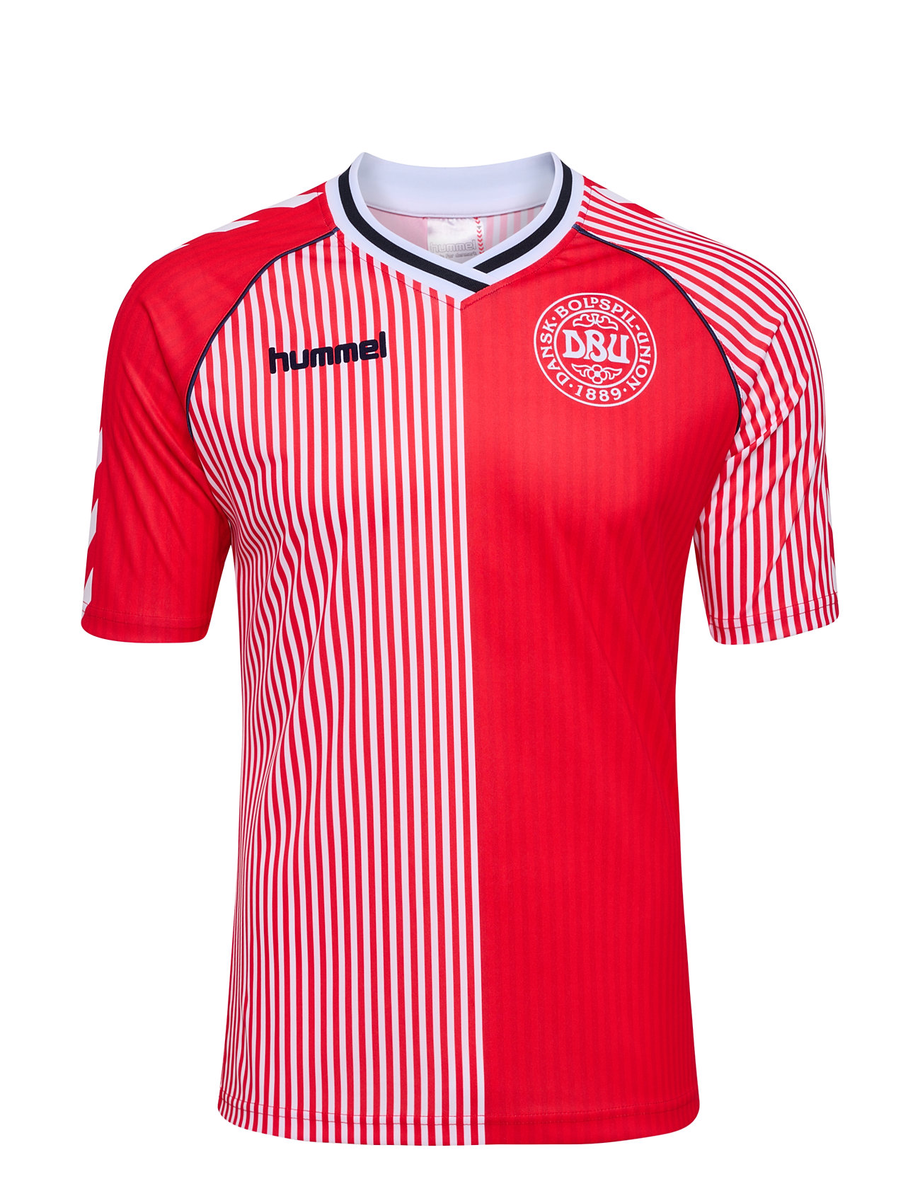 Dbu 86 Replica Jersey S/S Kids Sport T-shirts Football Shirts Red Hummel