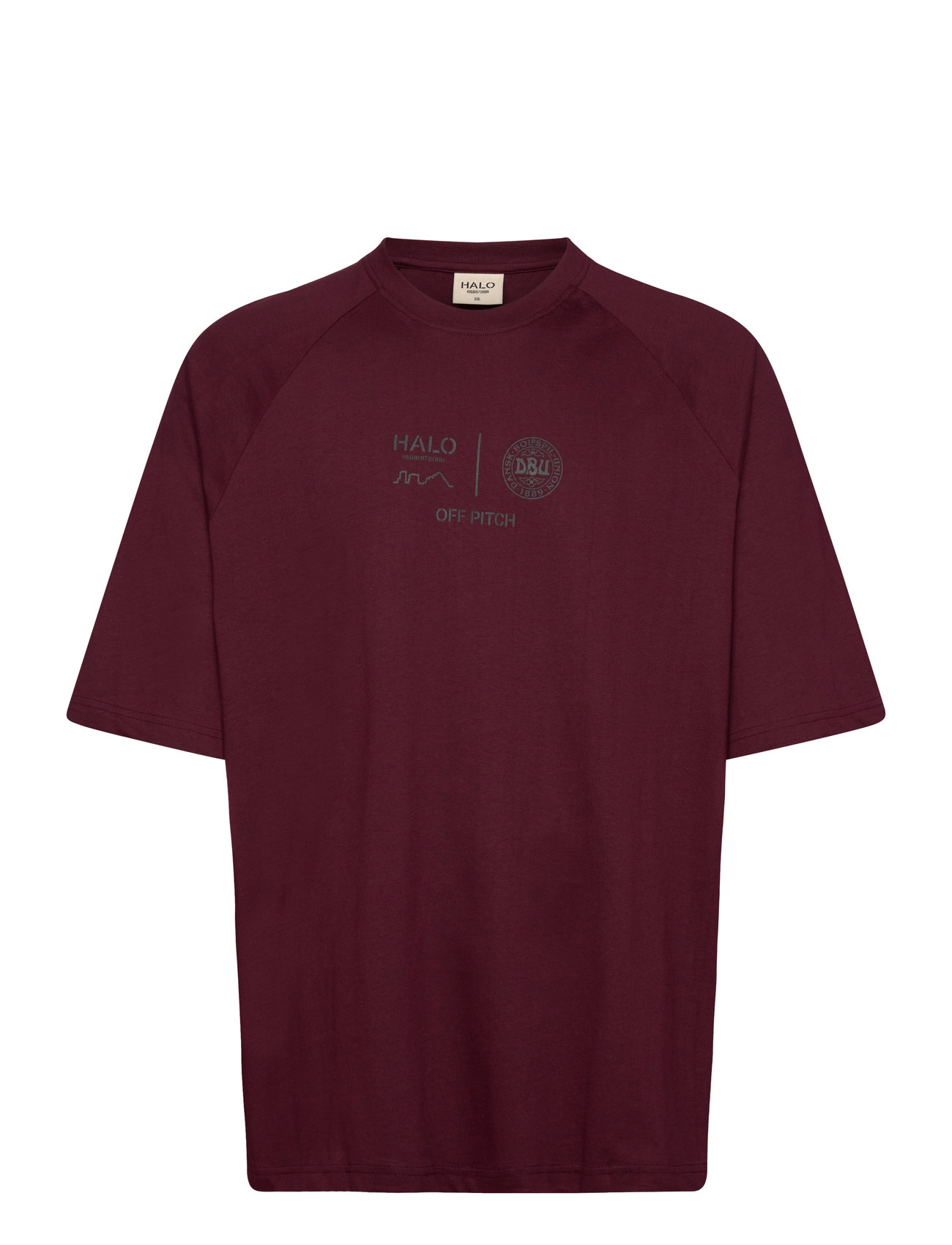 Hummel Halo Dbu Boxy T-Shirt Burgundy