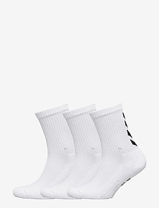 FUNDAMENTAL 3-PACK SOCK - chaussettes de yoga - white