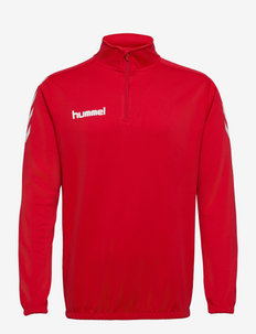 CORE 1/2 ZIP SWEAT - sporta džemperi - true red