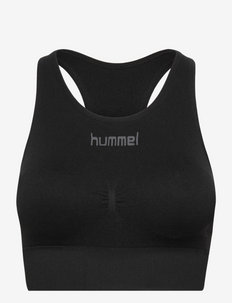 HUMMEL FIRST SEAMLESS BRA WOMEN - hög support - black