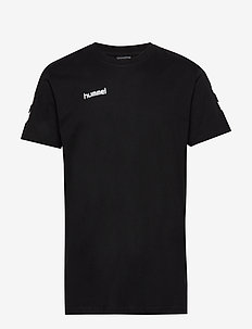 HMLGO COTTON T-SHIRT S/S - treniruočių marškinėliai - black
