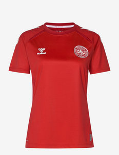 DBU WOMAN 2022 HOME JERSEY S/S - t-shirts - tango red