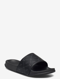 HUMMEL SLIDE X BLS - slippers & badesko - black