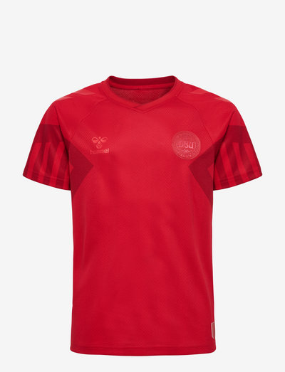 DBU 22 Landsholdstrøje Home Børn - futbolo marškinėliai - tango red