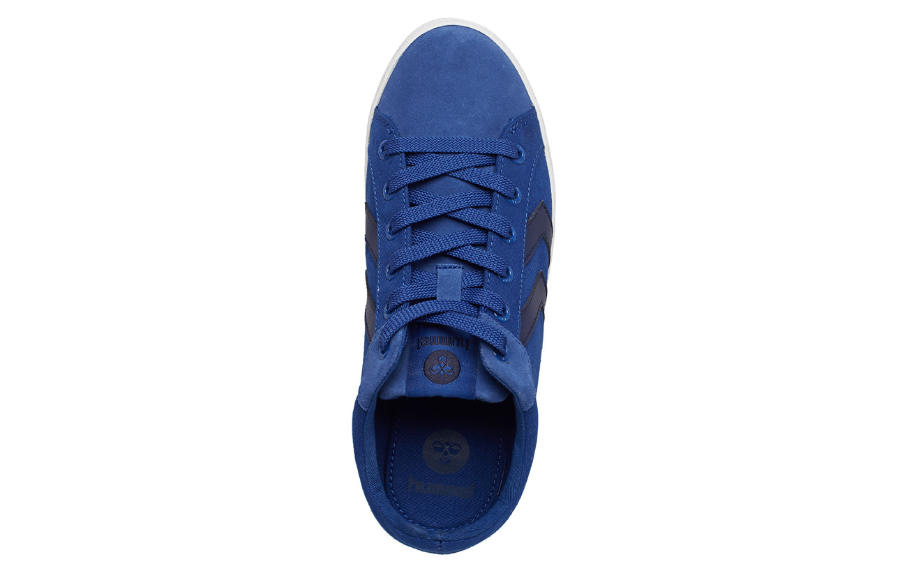 Extérieure Limoges Semelle Daim Hummel Blue Caoutchouc Deuce Summer Empeigne Toile Court HtFxPwq6z