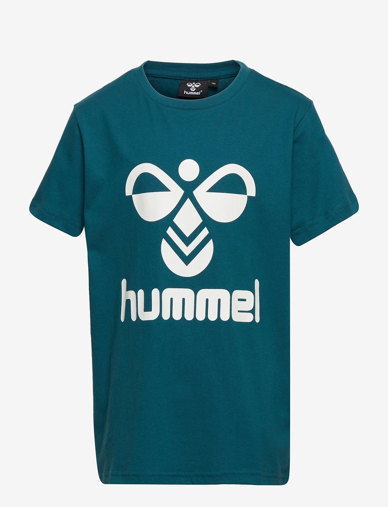 Hummel - hmlTRES T-SHIRT S/S - sports tops - blue coral/marshmallow - 0