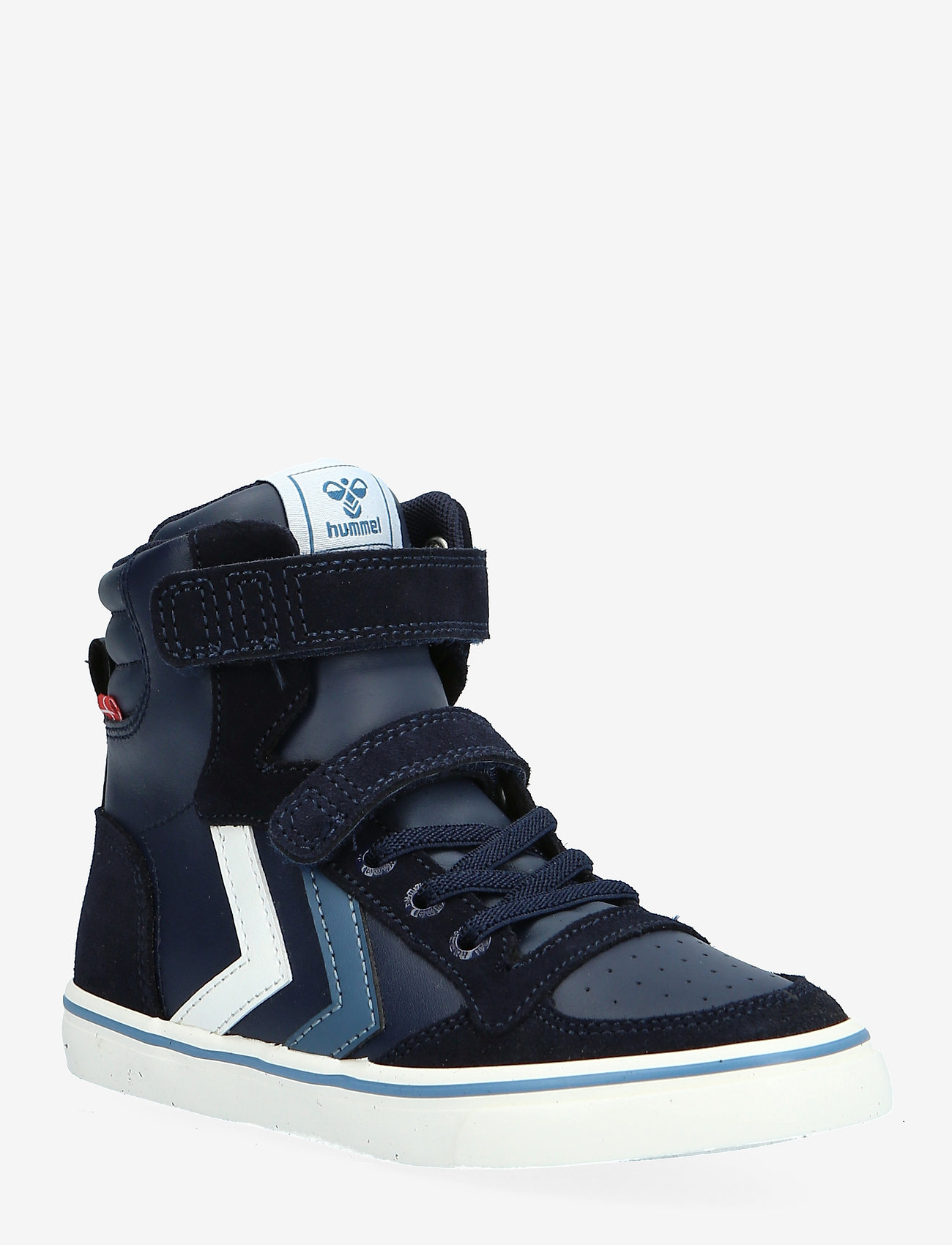 Hummel - SLIMMER STADIL JR - high-top sneakers - black iris - 0