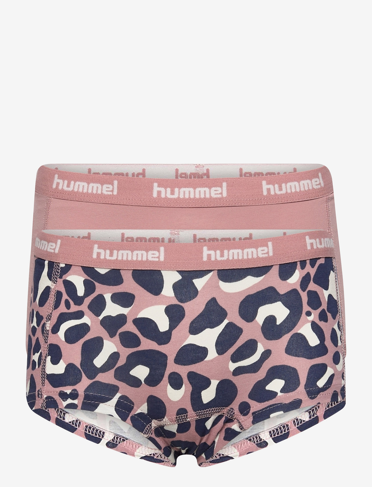Hummel - hmlCAROLINA HIPSTERS 2-PACK - socks & underwear - woodrose/black iris - 0