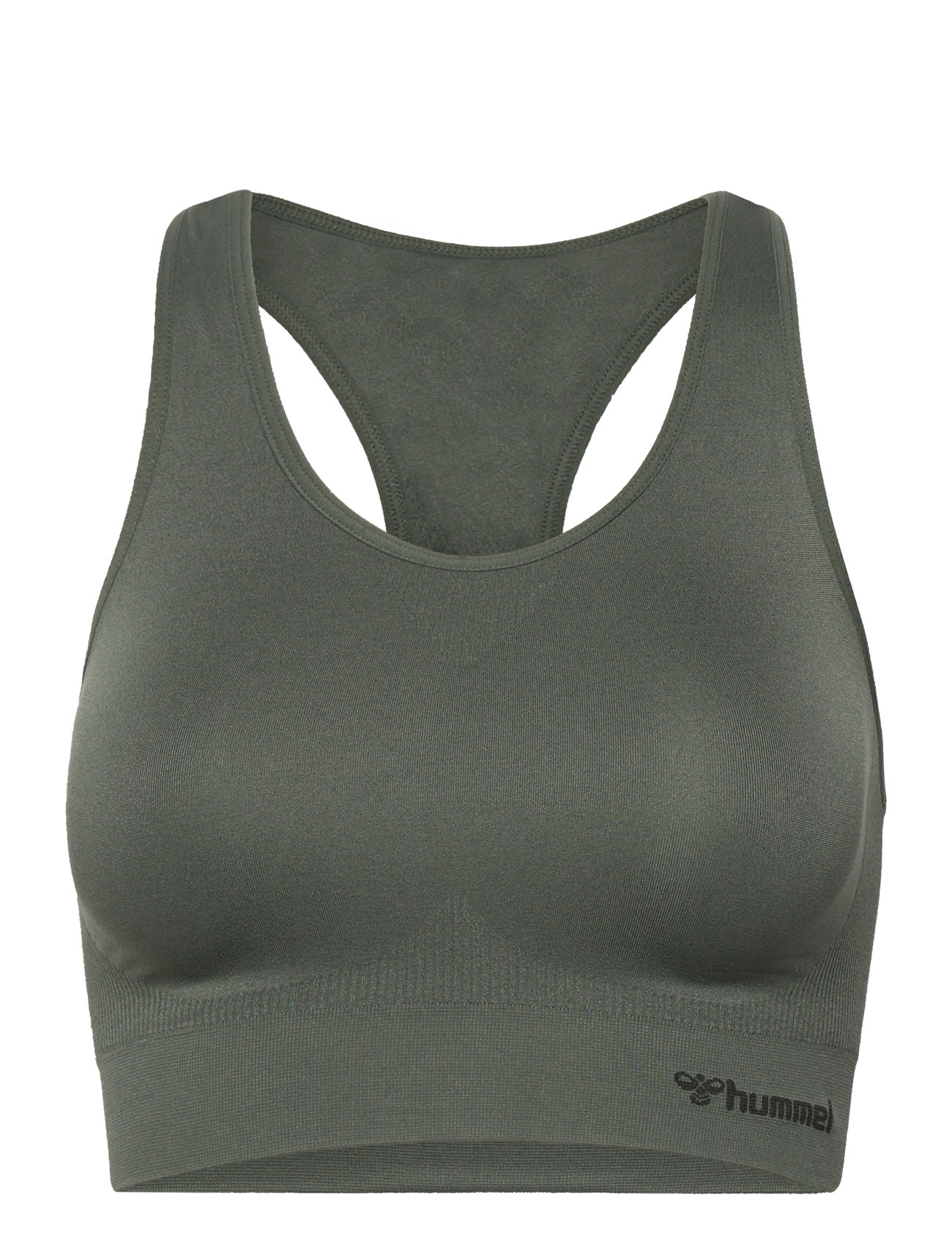 Hmltif Seamless Sports Top Green Hummel 101463