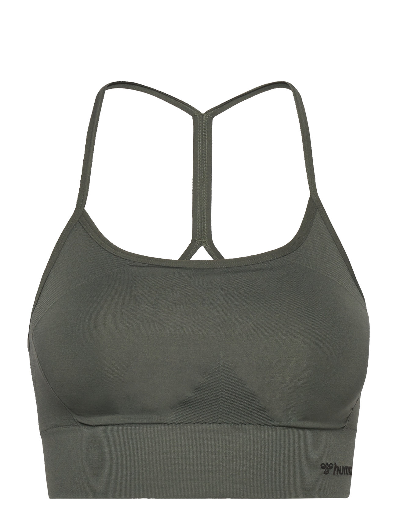 Hmltiffy Seamless Sports Top Green Hummel
