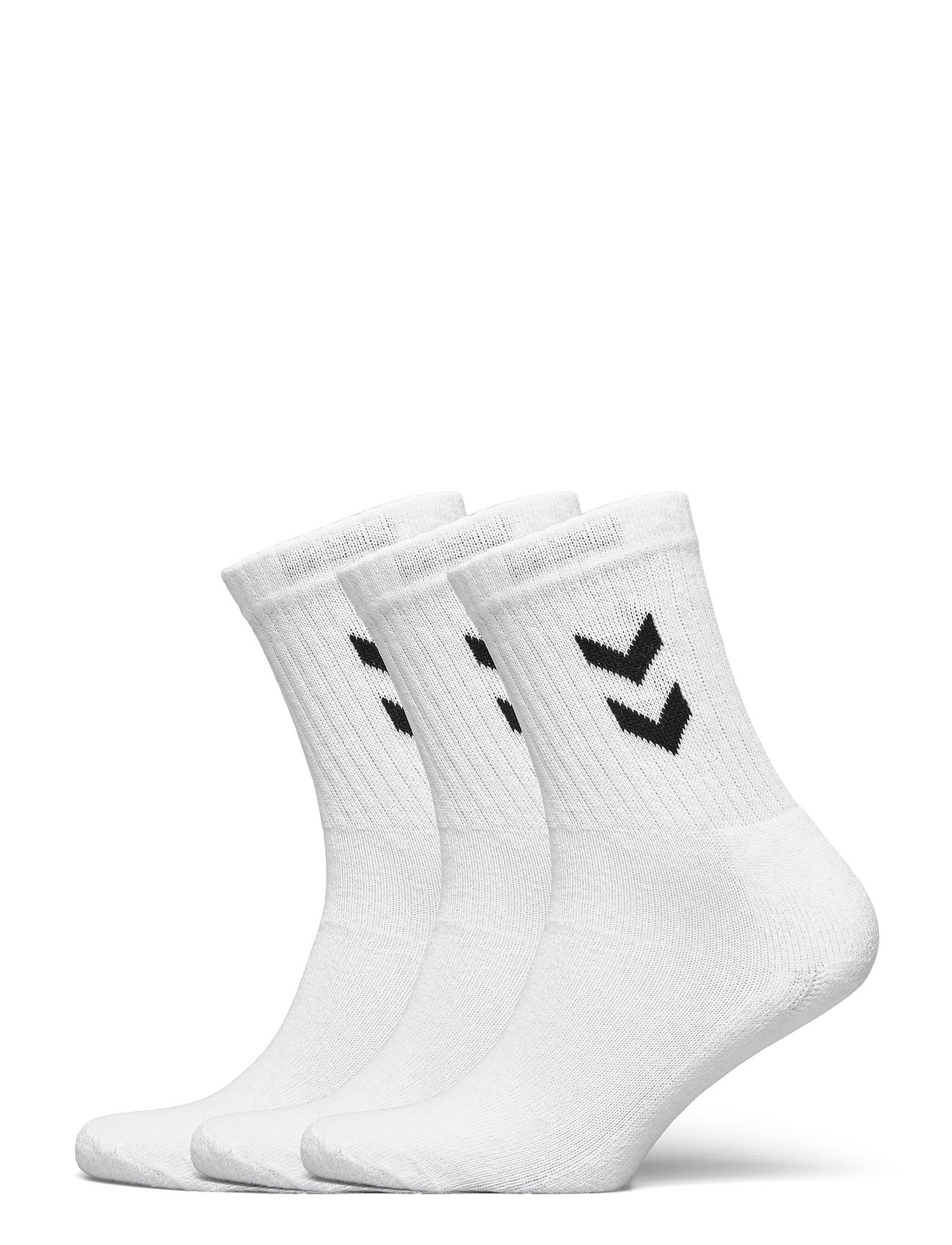 HUMMEL 3-Pack Basic Socke Weiß - 32-35 - Damen