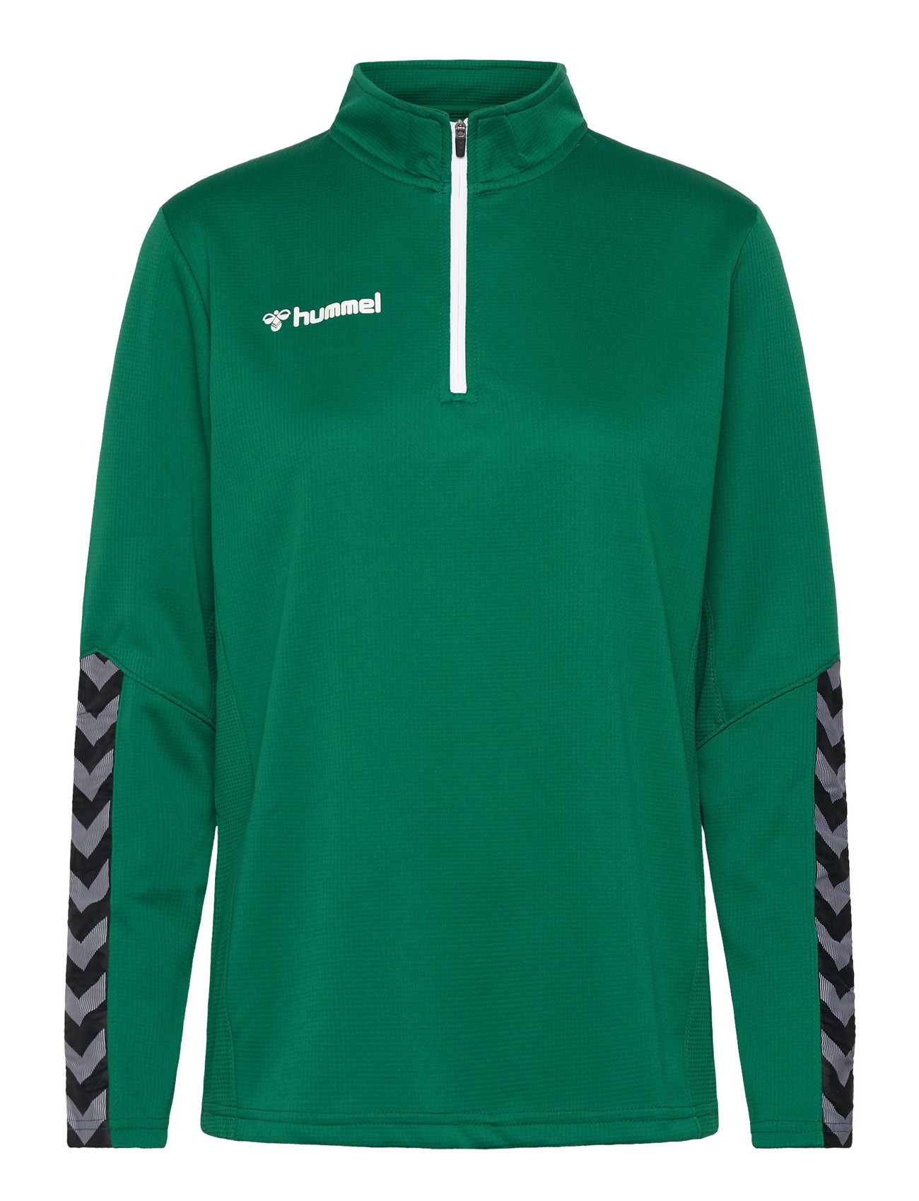HUMMEL Hmlauthentic Half Zip Sweatshirt Wo Grün - S - Damen