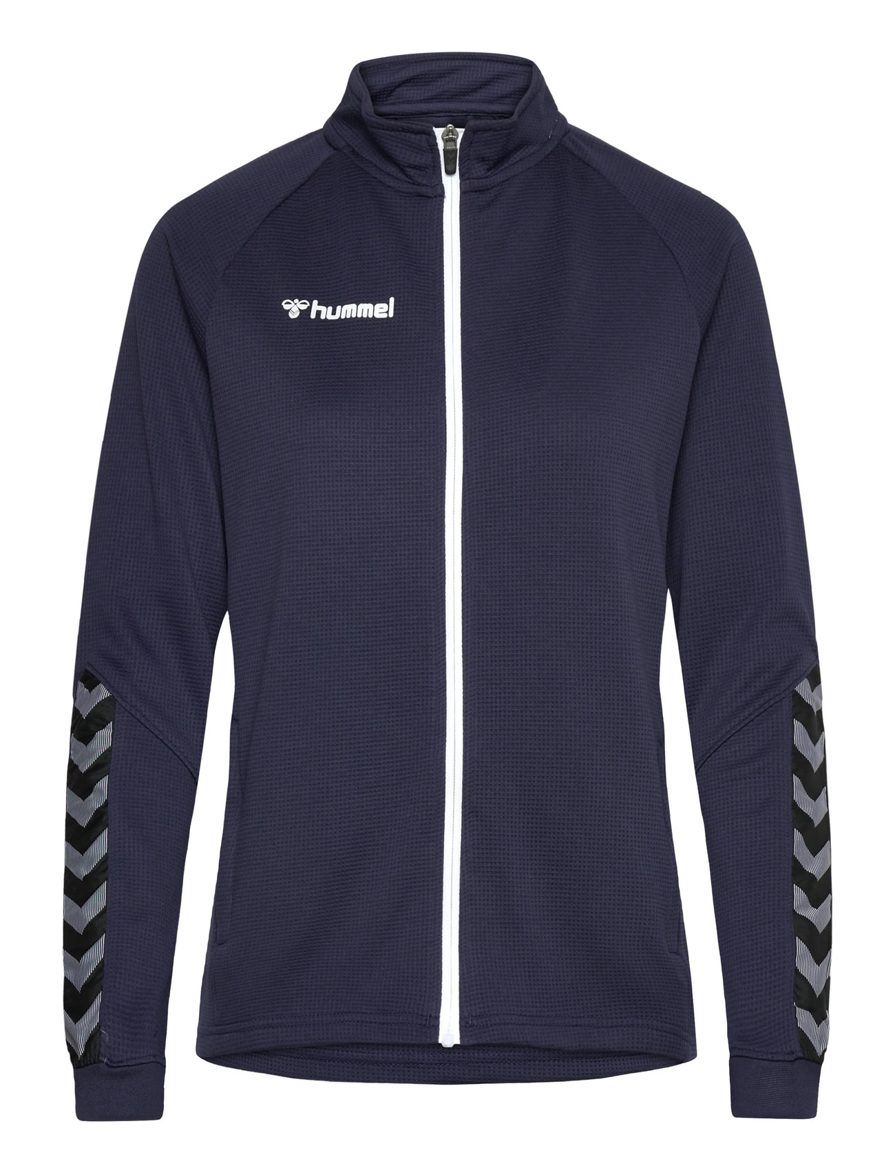 Hummel Hmlauthentic Women Poly Zip Jacket, M, Navy, Sport Sweatshirts & Hoodies > Sport Sweatshirts, Dame
