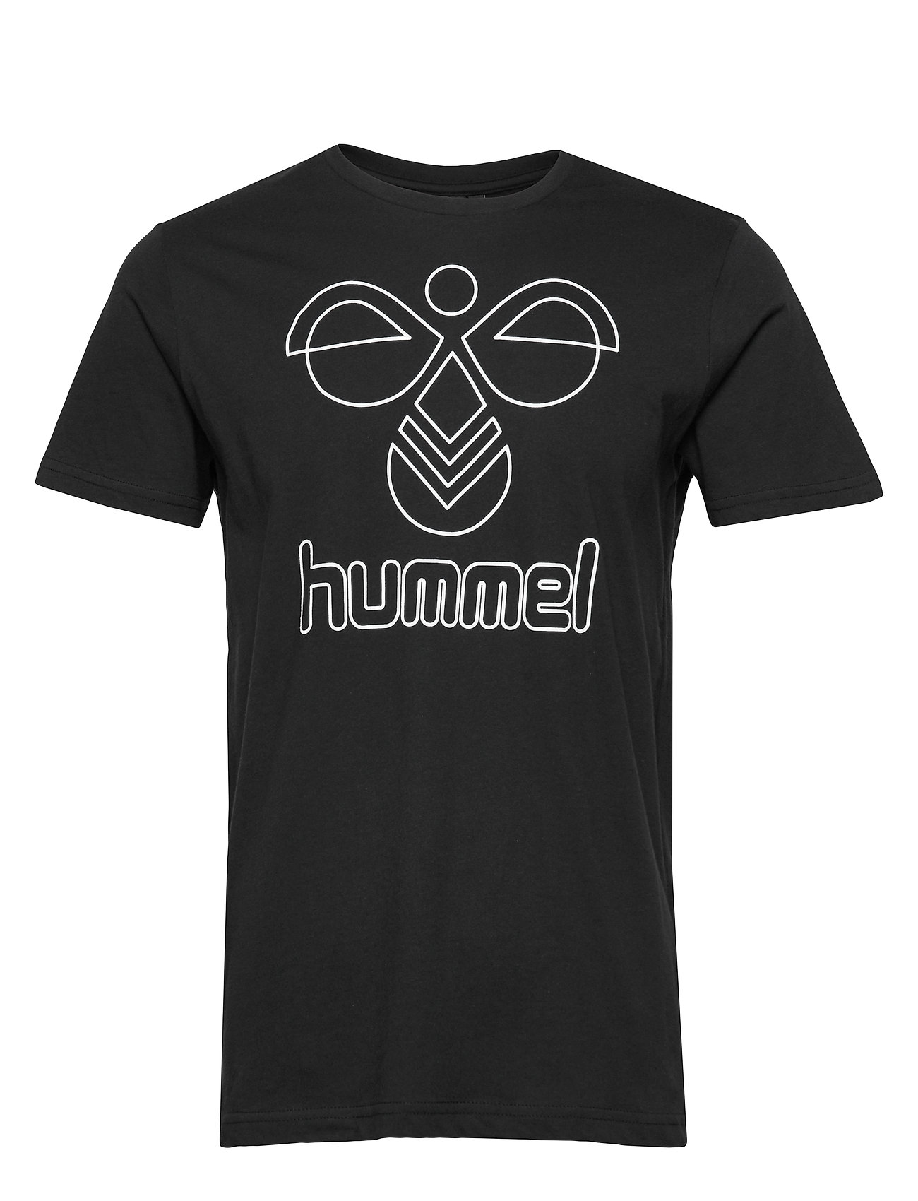 Hmlpeter T-Shirt S/S T-shirts Short-sleeved Musta Hummel