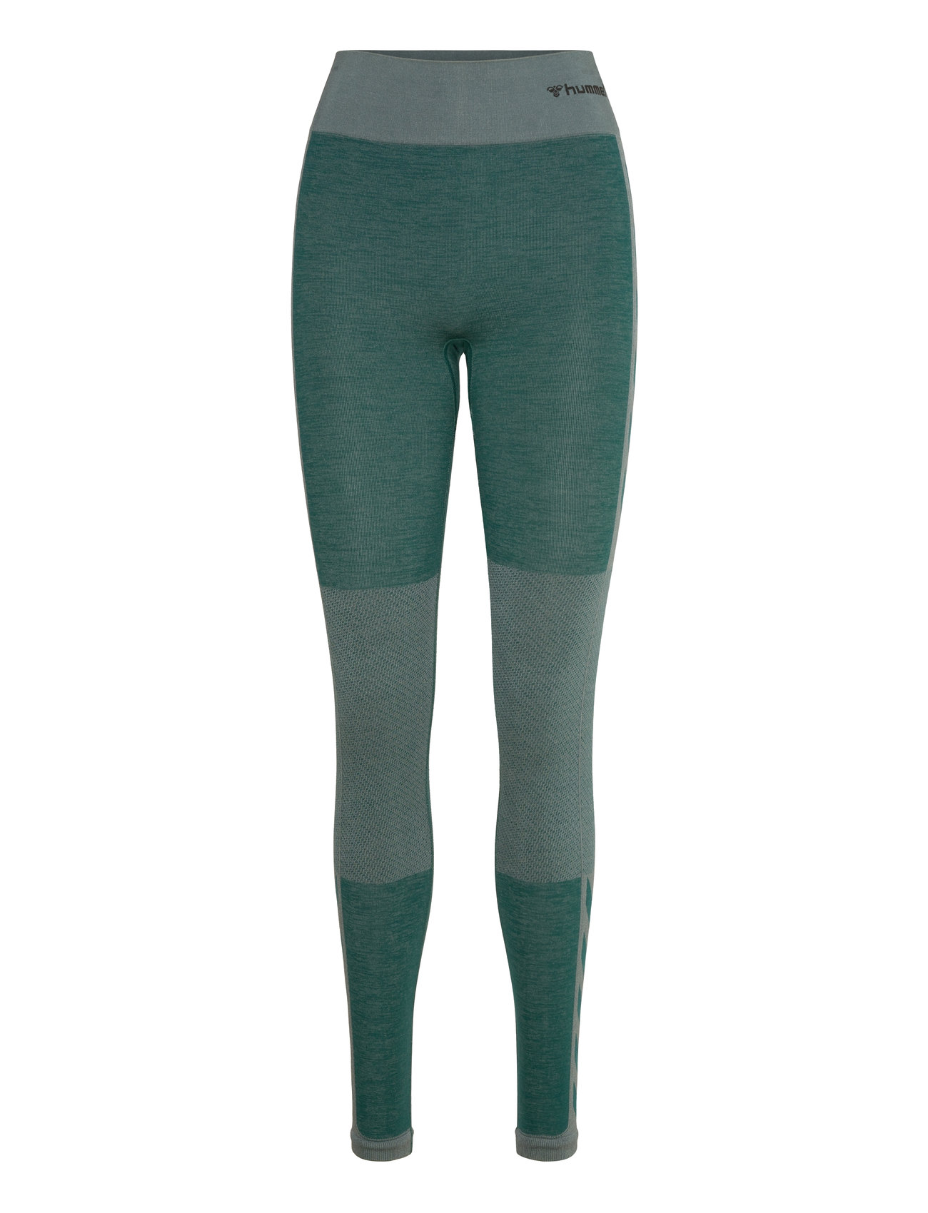 Hummel Hmlclea Seamless Mid Waist Tights Grön