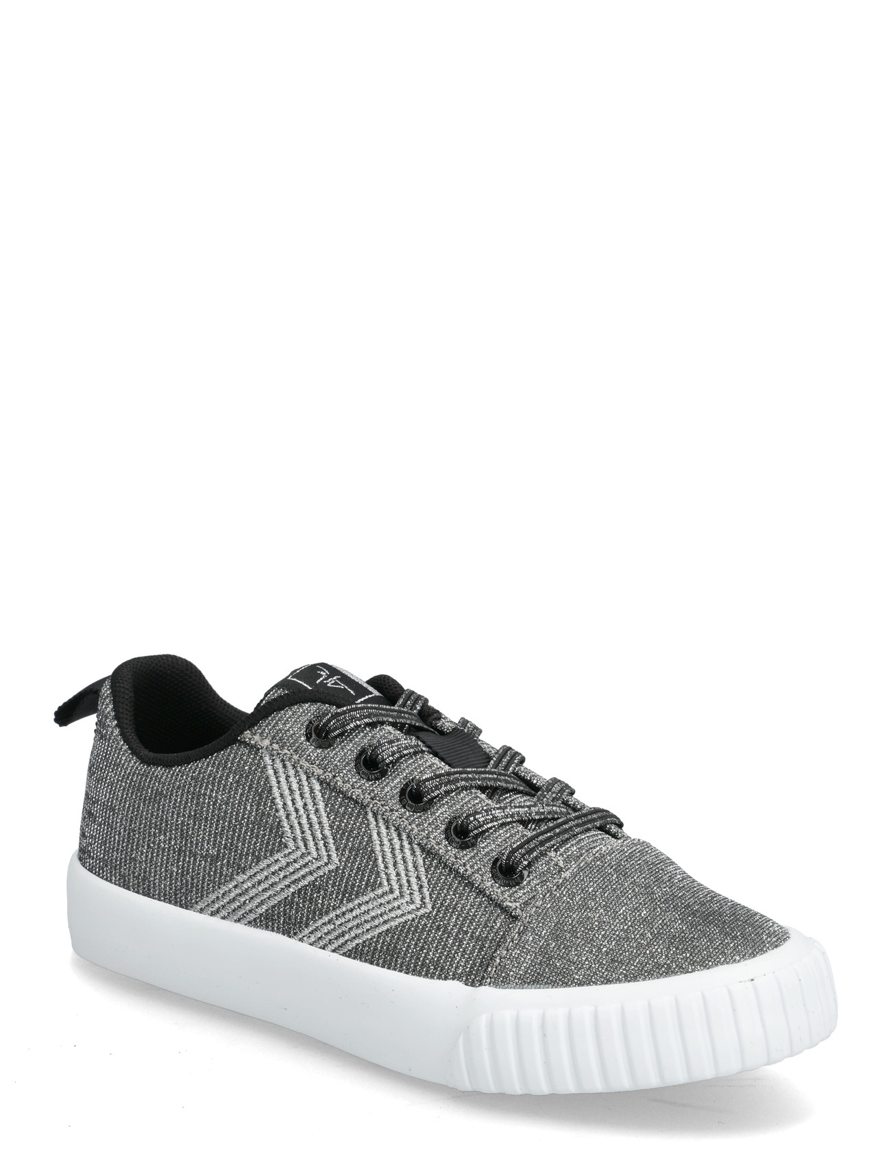 HUMMEL Base Court Glitter Jr Schwarz - 38 - Kinder