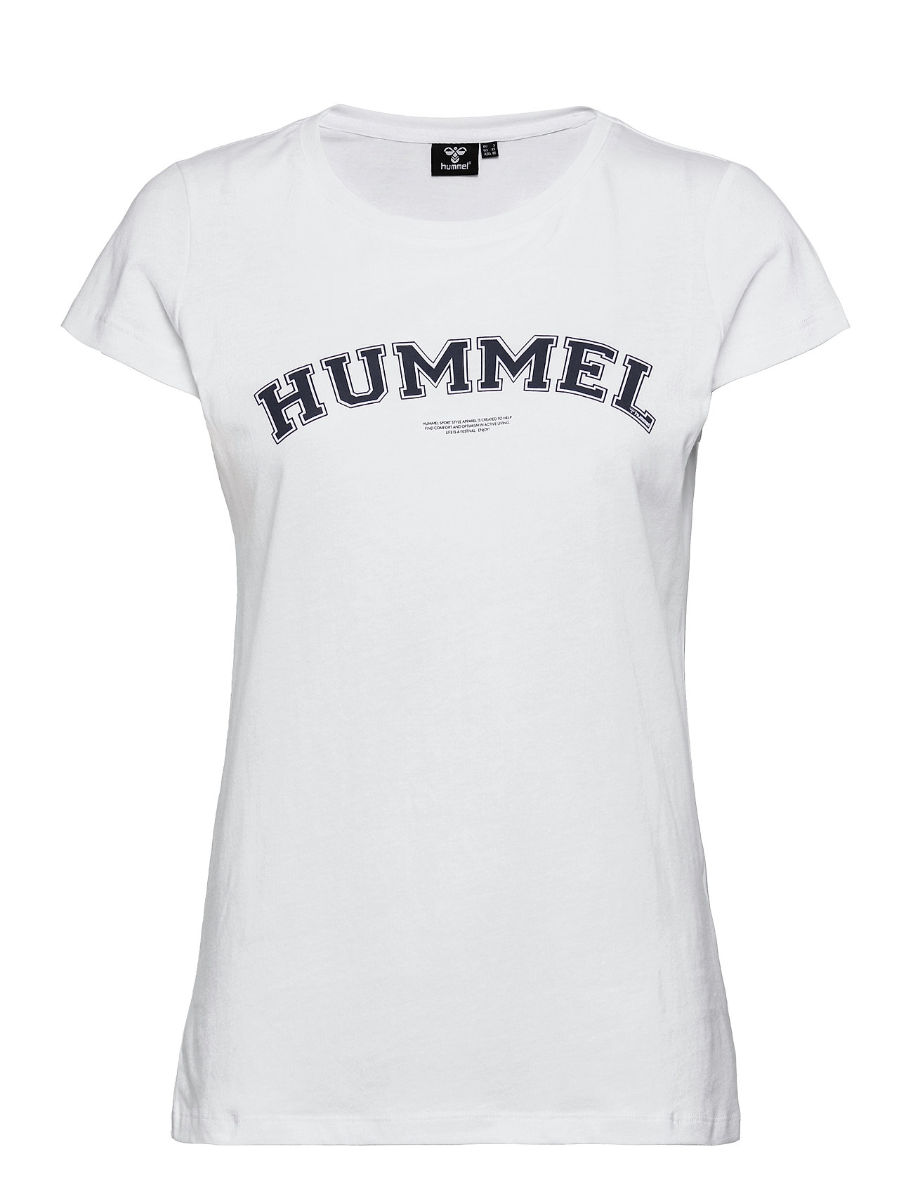 Hmlcyrus T-Shirt T-shirt Top Hvid Hummel t-shirts & toppe fra Hummel til i Hvid - Pashion.dk