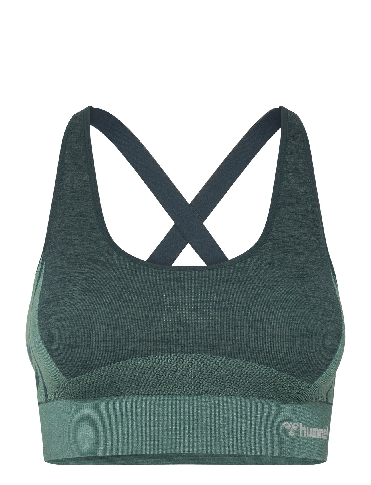 Hmlclea Seamless Sports Top Green Hummel