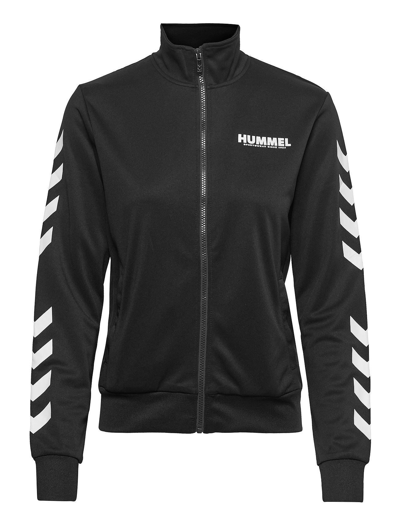 Hmllegacy Poly Woman Zip Jacket Black Hummel