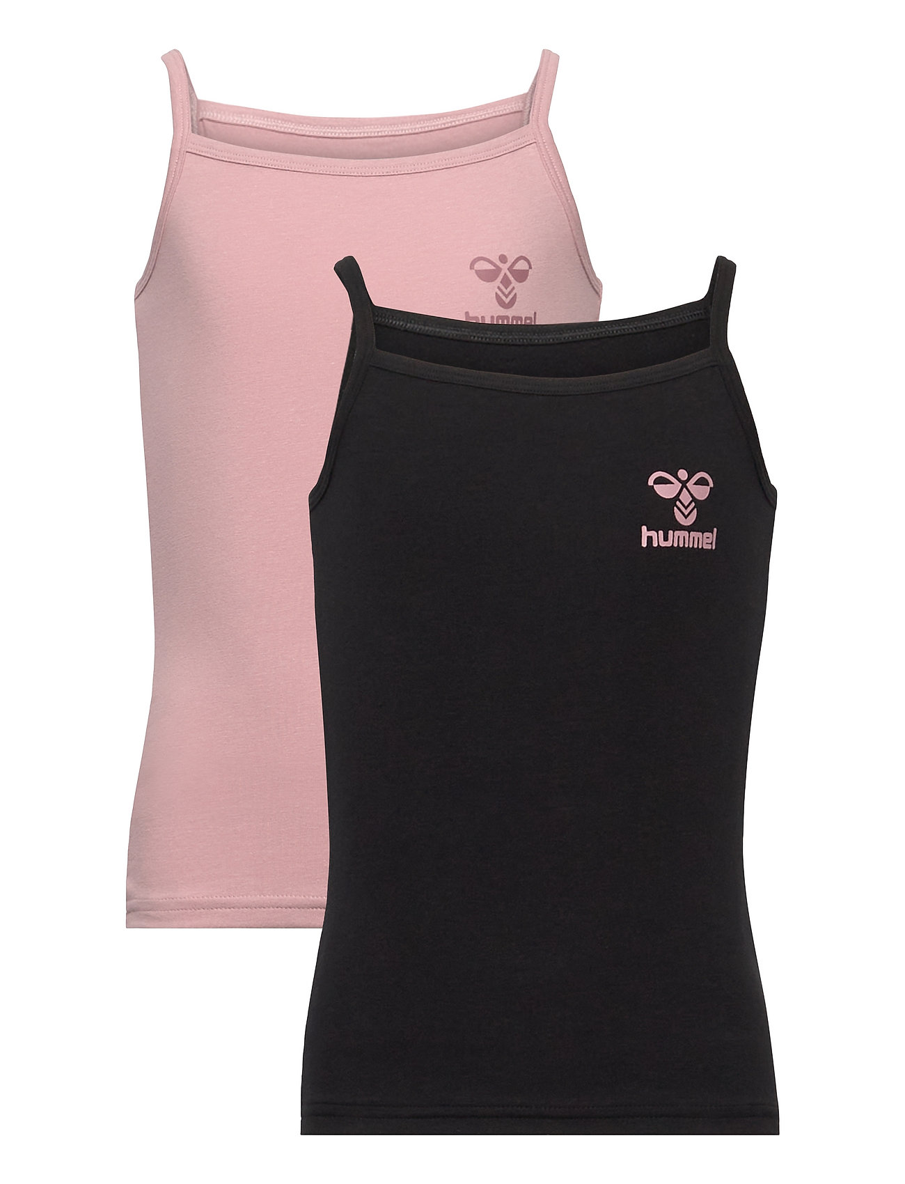 HUMMEL Hmlcarolina Strap Oberteil 2-Pack Pink - 134/140 - Kinder