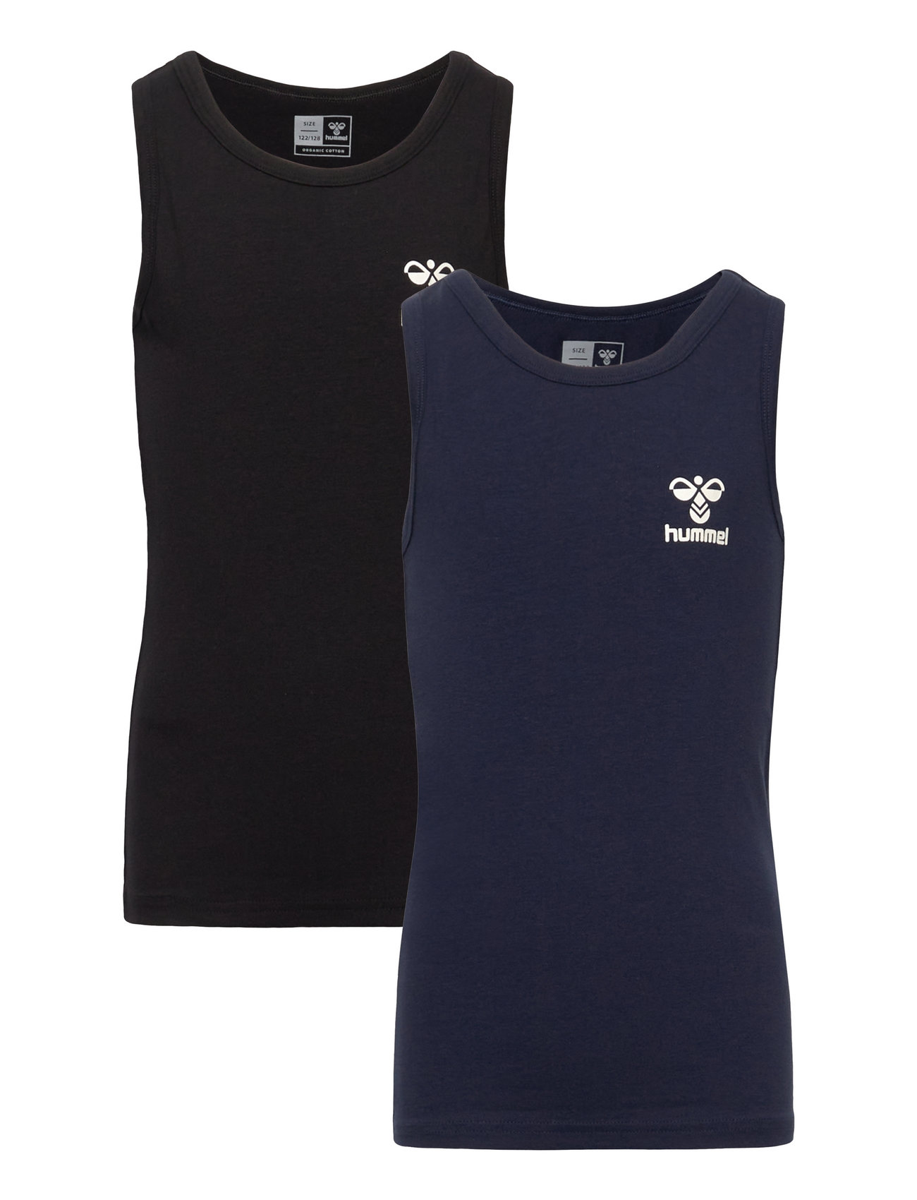 HUMMEL Hmlnolan Tank Oberteil 2-Pack Navy - 122/128 - Kinder