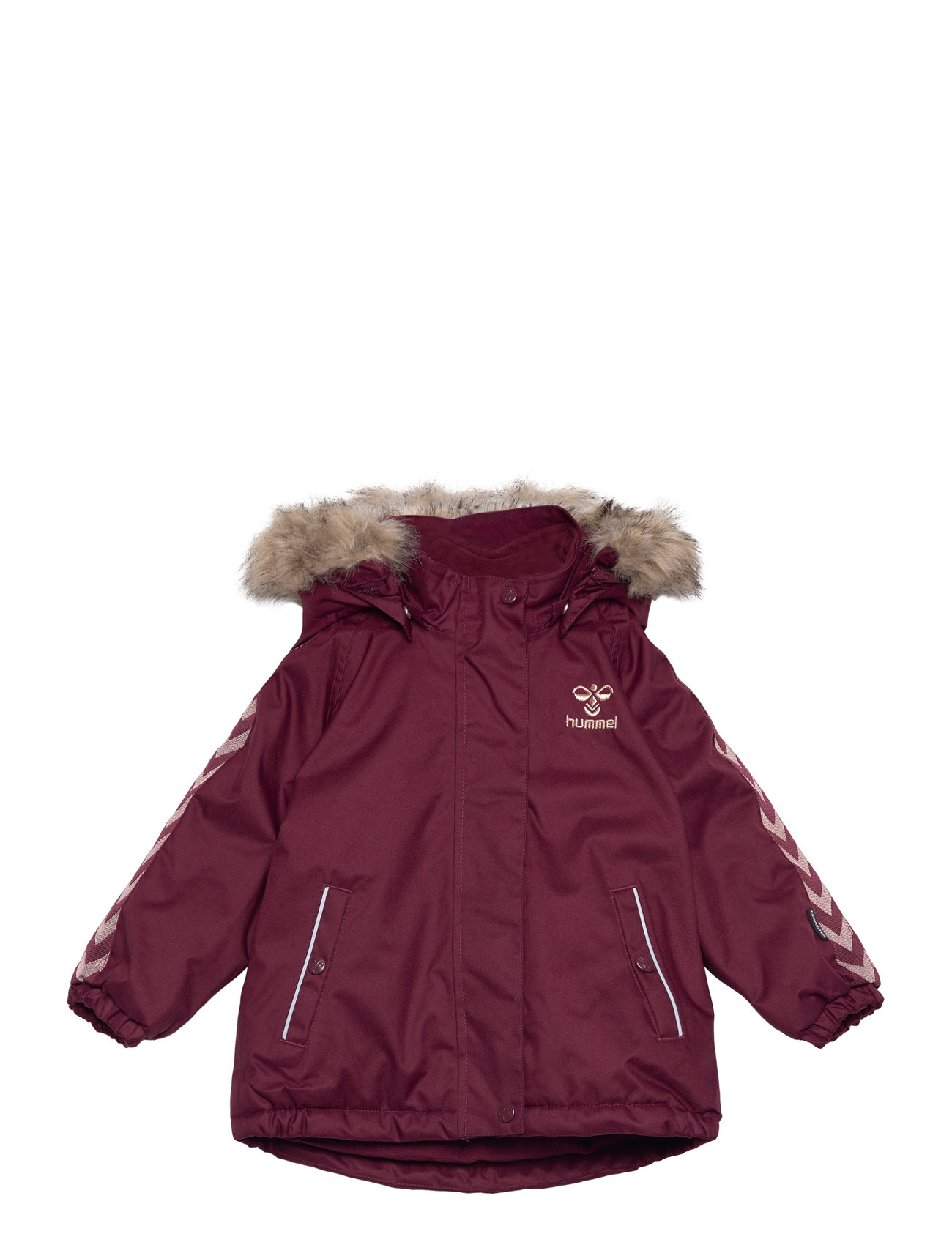 Hmlcanyon Tex Jacket Outerwear Jackets & Coats Winter Jackets Burgundy Hummel