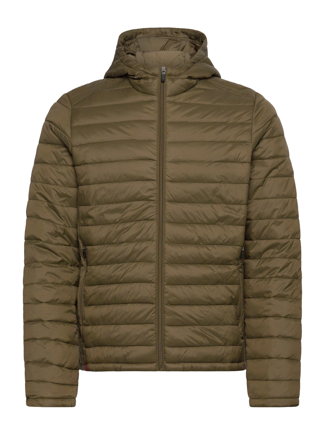 HUMMEL Hmlred Quilted Hood Jacke Khaki - S - Herren