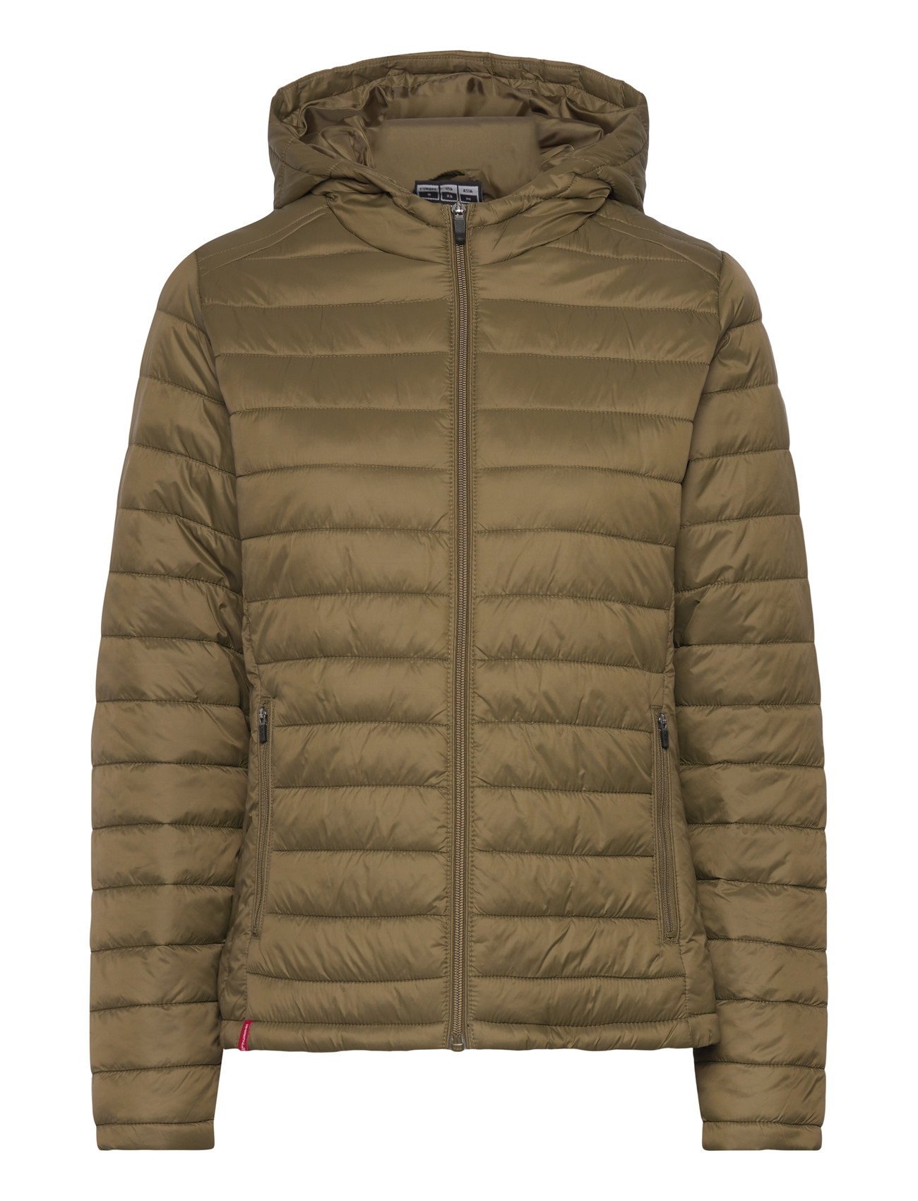 HUMMEL Hmlred Quilted Hood Jacke Frau Khaki - S - Damen
