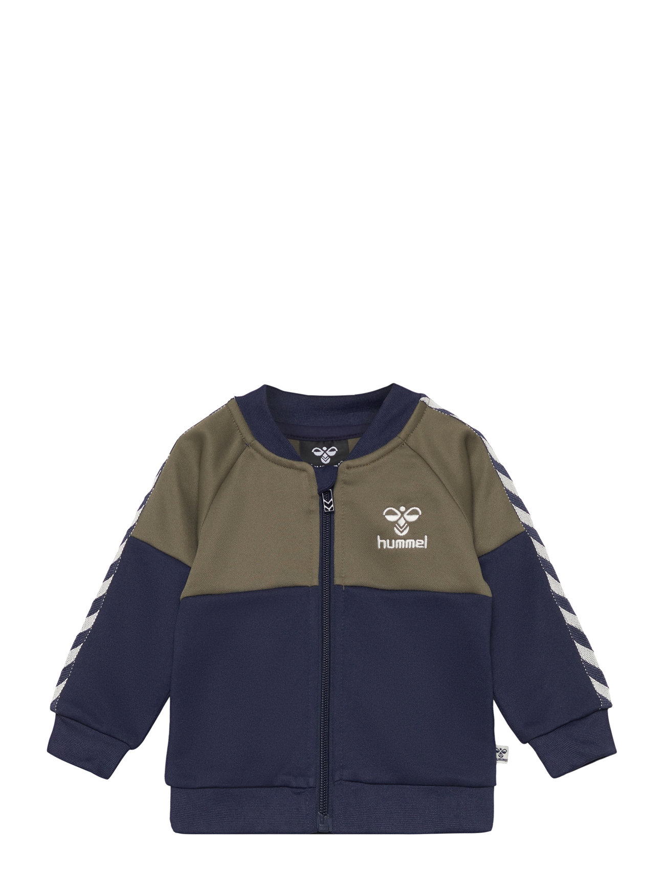 Hmlolek Zip Jacket Sport Sweat-shirts & Hoodies Sweat-shirts Navy Hummel