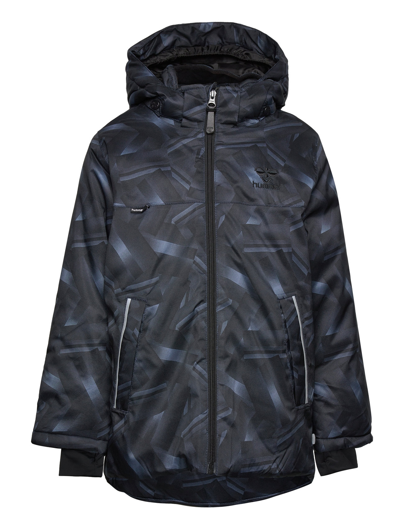 Hmllogan Tex Jacket Sport Rainwear Jackets Black Hummel