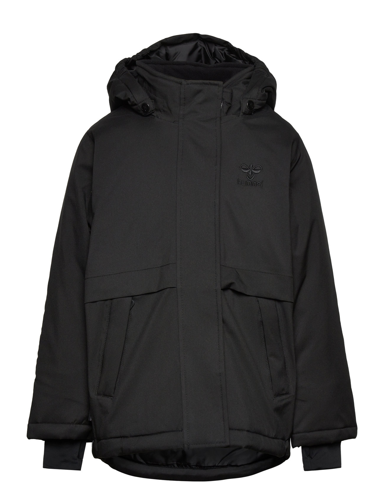 Hmlurban Tex Jacket Sport Rainwear Jackets Black Hummel