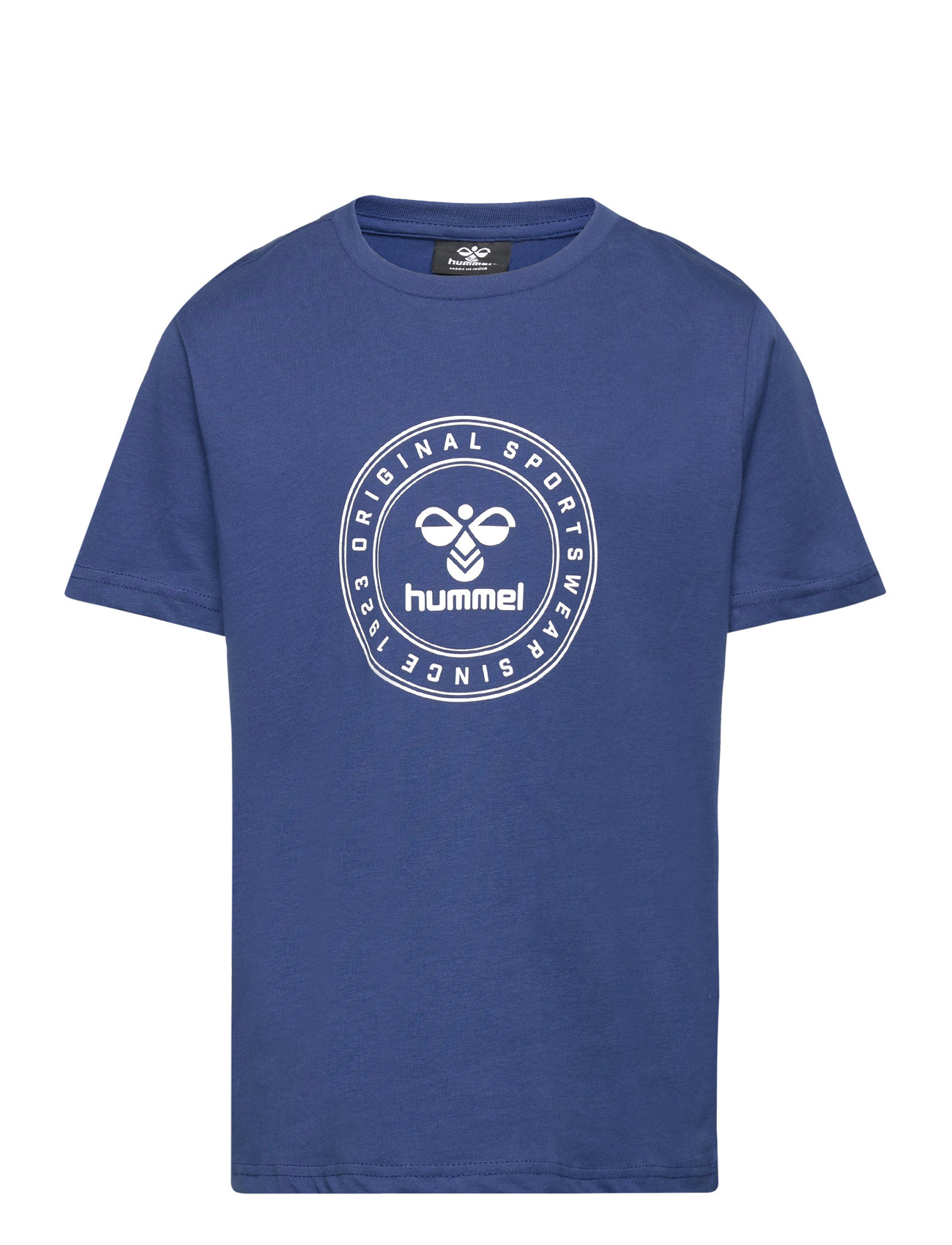 Hmltres Circle T-Shirt S/S Blue Hummel