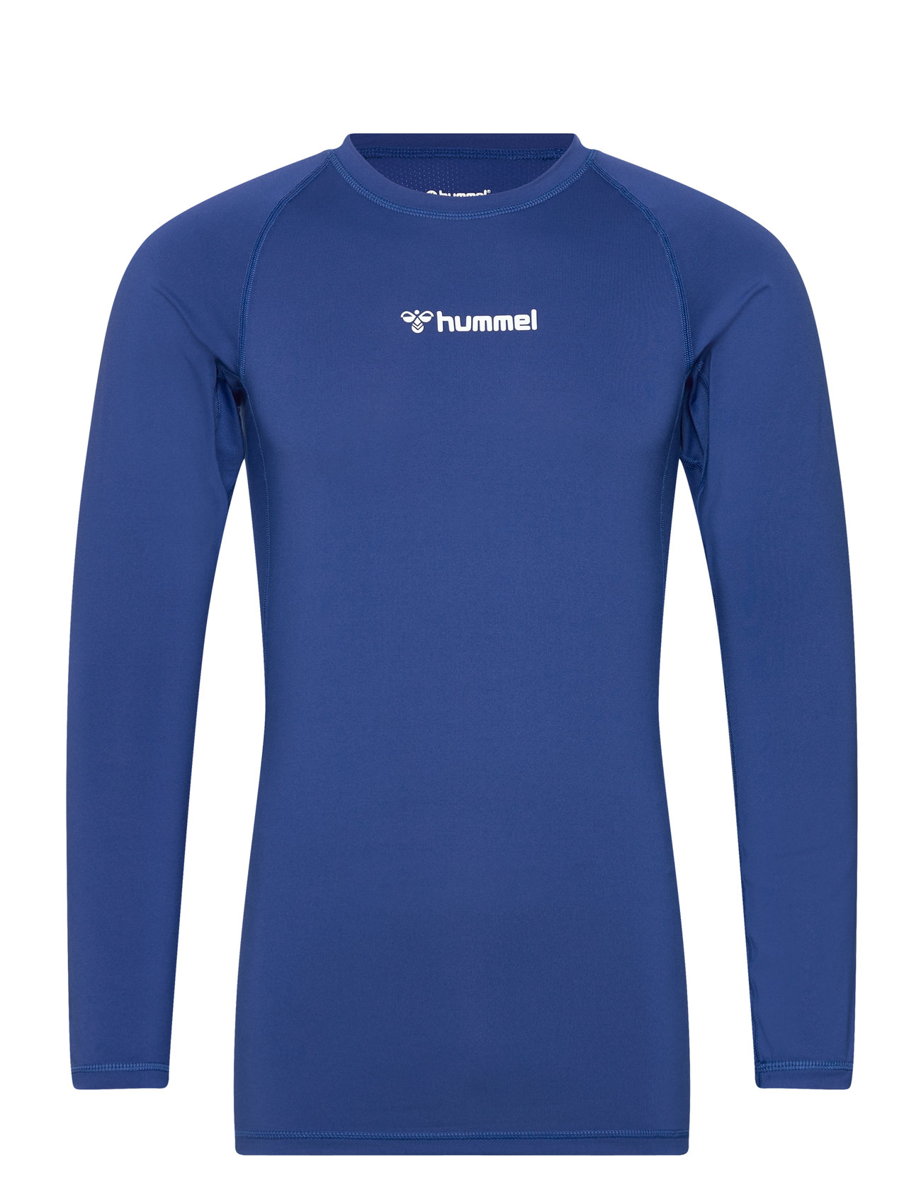 Hummel Hmlbl Performance Tee L/S, L, Blue, Sport Overdele > Sport Long Sleeved Overdele, Herre