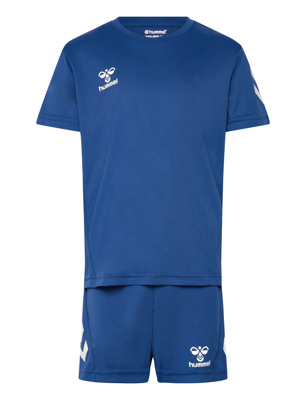 Hummel Hmllogo Set Kids, 128, Blue, Sport > Sæt Med Kortærmet T-Shirt, Børn