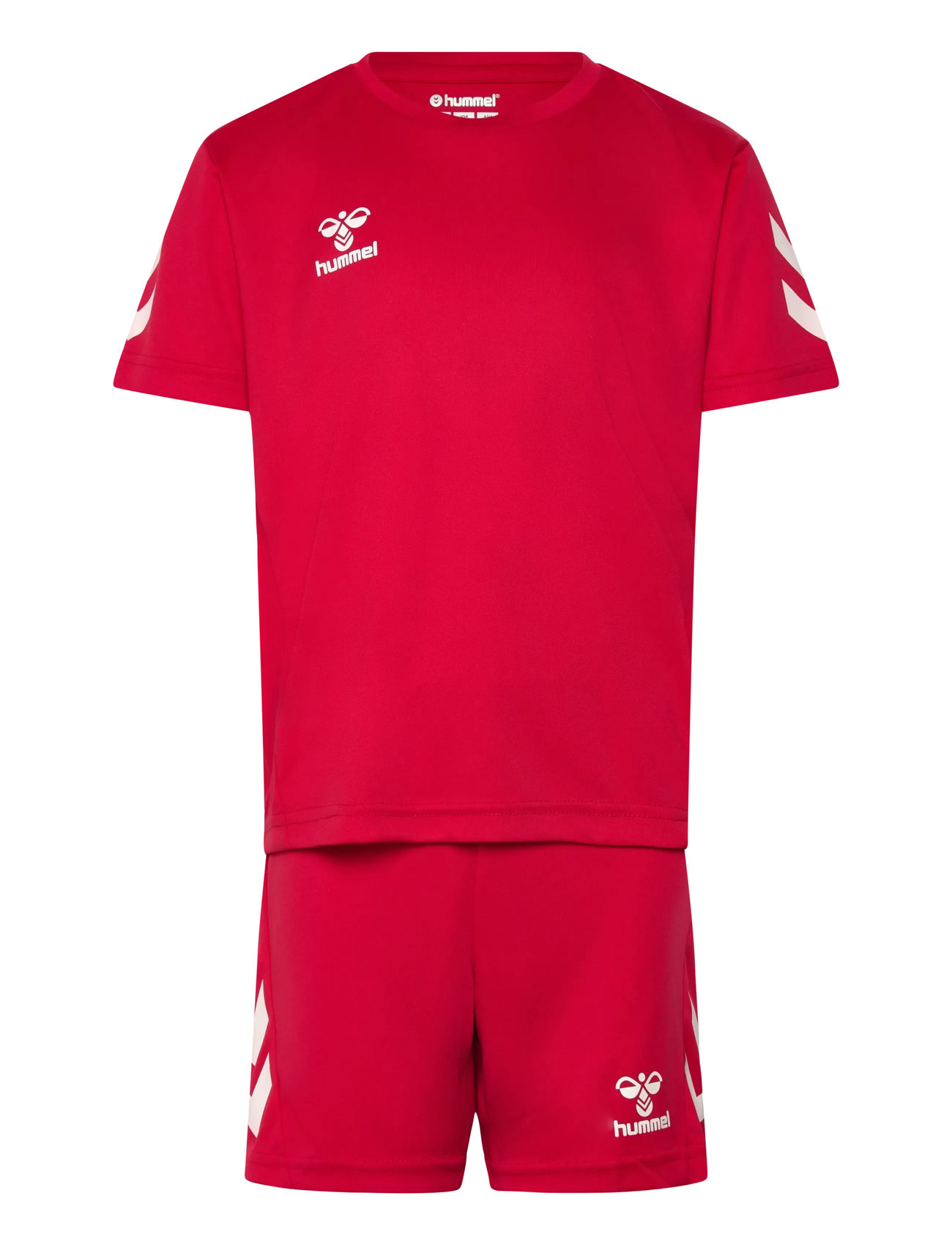 Hummel Hmllogo Set Kids, 140, Red, Sport > Sæt Med Kortærmet T-Shirt, Børn