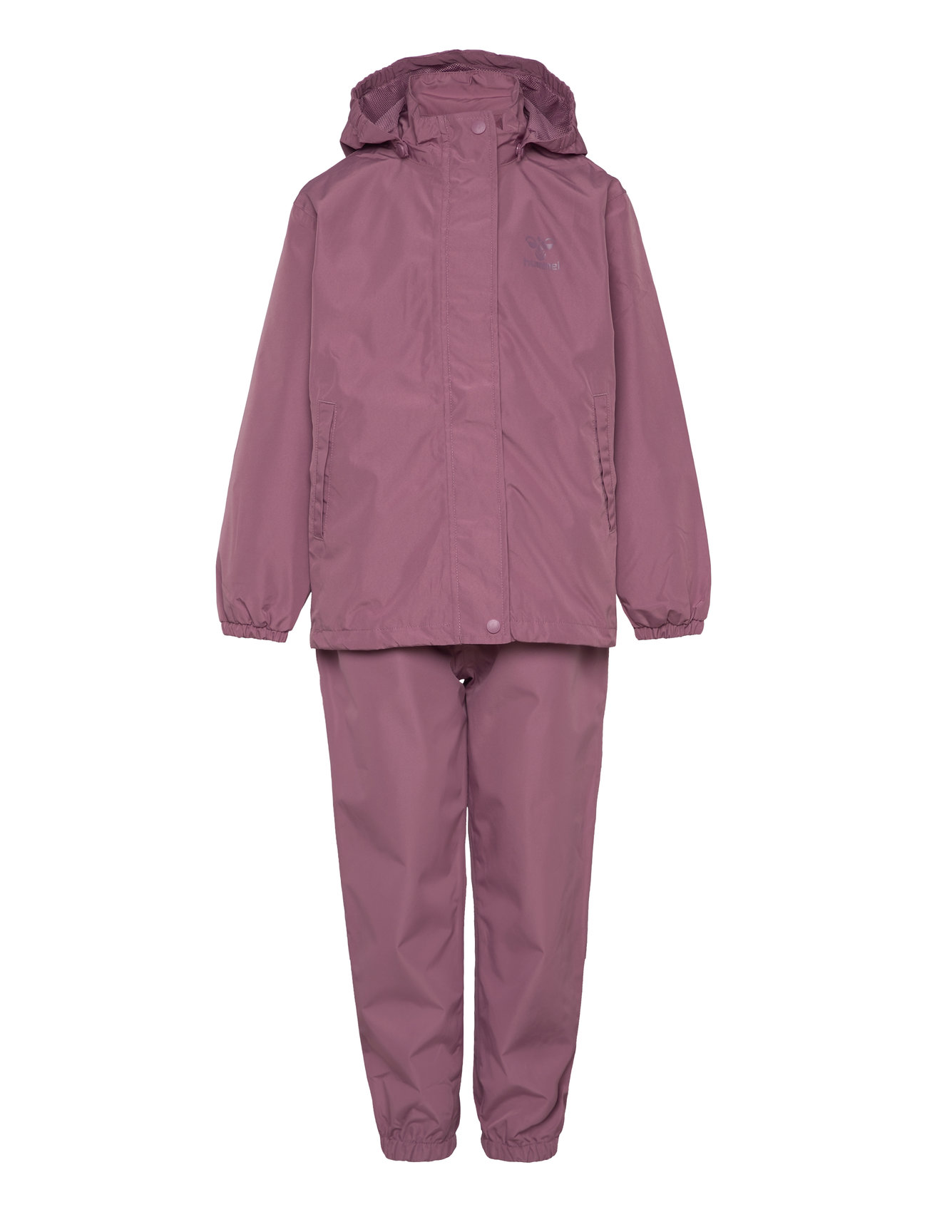 Hmlnessie Rainsuit Purple Hummel