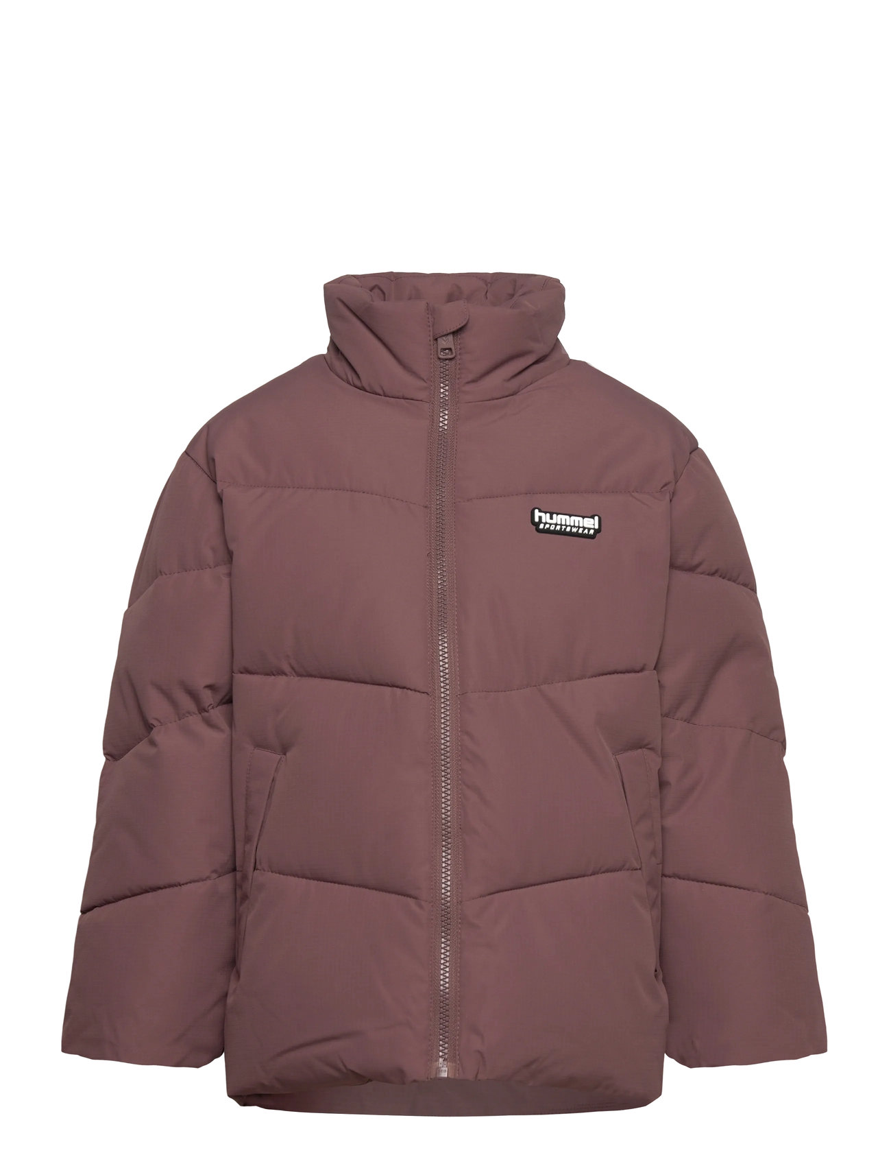 Hummel Hmljr Puffer Jacket, 128, Brown, Jakker Og Frakker > Puffer Og Vatterede, Børn